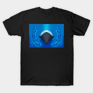 Blue Parrot Mask T-Shirt